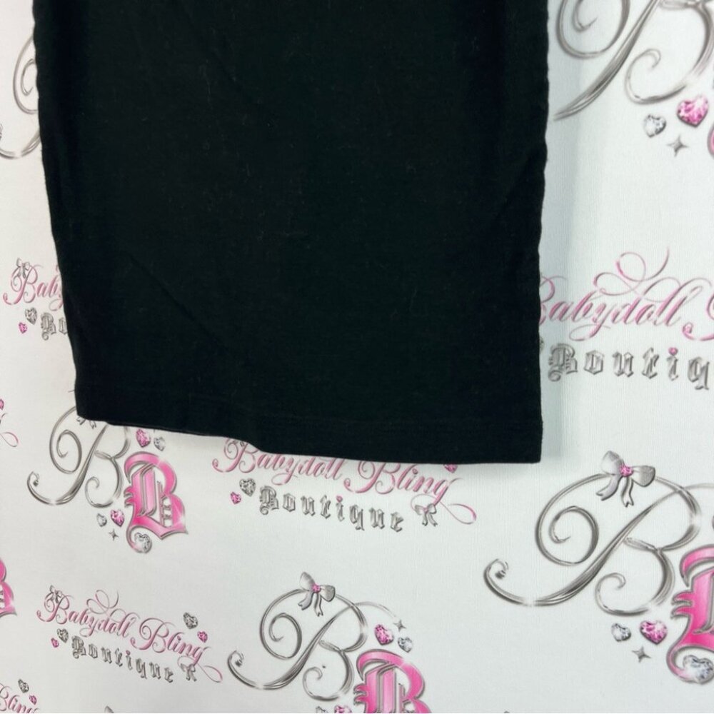 American Apparel Tank Top Hooters Classicgirl Black Tee Boston, Ma Top Shirt View 5